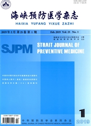 海峡预防医学杂志